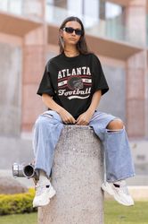 Vintage Atlanta Football Crewneck Sweatshirt, Falcons Sweatshirt