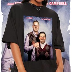 jared goff dan campbell football fan shirt, football shirt, game day shirt