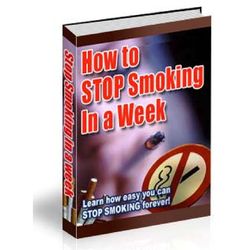 How To Stop Smoking In A Week