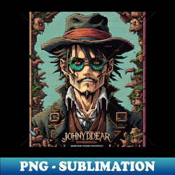 Johny D Dear - PNG Sublimation Digital Download - Instantly Transform Your Sublimation Projects