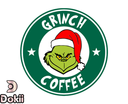 Grinch Christmas SVG, christmas svg, grinch svg, grinchy green svg, funny grinch svg, cute grinch svg, santa hat svg 272