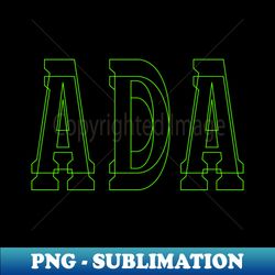 ada ada - Aesthetic Sublimation Digital File - Capture Imagination with Every Detail