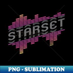 Vintage - Starset - Elegant Sublimation PNG Download - Instantly Transform Your Sublimation Projects
