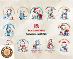 12 Dog Snowman Png, Christian Christmas Svg, Christmas Design, Christmas Shirt, Christmas 73