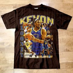 Kevon Looney Vintage 90s T shirt  Homage Retro Classic Graphic Tee Unisex Basketball Player KL07
