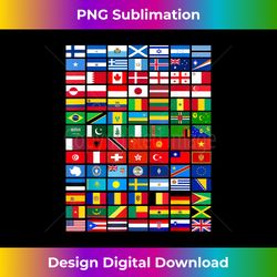 Flags of the Countries of the World, International - Classic Sublimation PNG File - Tailor-Made for Sublimation Craftsmanship