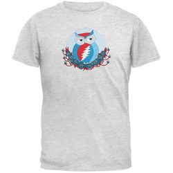 Grateful Dead &8211 Steal Your Face Owl Heather Youth T-Shirt