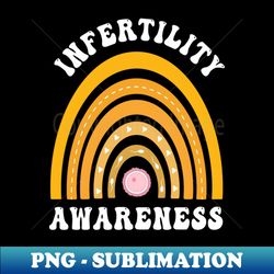 In April We Wear Orange Infertility Awareness Week Retro - Premium PNG Sublimation File - Stunning Sublimation Graphics