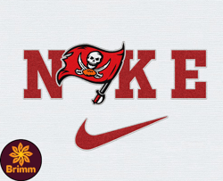 Nike Tampa Bay Buccaneers Embroidery Effect, Nike Svg, Football Team Svg, Nfl Logo, NfL,Nfl Design 32