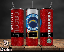Los Angeles Chargers Christmas Tumbler Png, NFL Merry Christmas Png, NFL, NFL Football Png 82