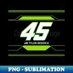Tyler Reddick 45 2023 NASCAR Design - Signature Sublimation PNG File - Perfect for Personalization