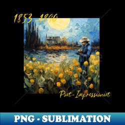 Post-Impressionist - High-Quality PNG Sublimation Download - Fashionable and Fearless