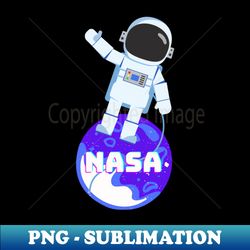 NASA - PNG Transparent Digital Download File for Sublimation - Perfect for Sublimation Art