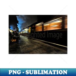 Night train - Decorative Sublimation PNG File - Spice Up Your Sublimation Projects