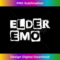 Emo Rock Elder Emo y2k 2000s Emo Ska Pop Punk Band Music Tank Top - Chic Sublimation Digital Download - Challenge Creative Boundaries