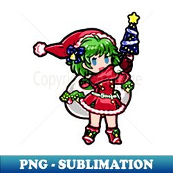 christmas nino fire emblem the blazing blade - decorative sublimation png file - perfect for sublimation art