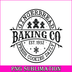 Baking Co Christmas SVG PNG EPS DXF PDF