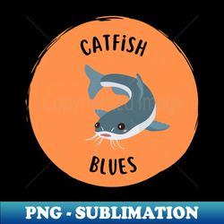 Catfish Blues - Artistic Sublimation Digital File - Perfect for Sublimation Art