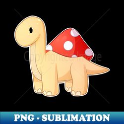 Shroom Dino Design - PNG Transparent Sublimation Design - Vibrant and Eye-Catching Typography