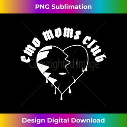 Emo Moms Club Emo Rock y2k 2000s Emo Ska Pop Punk Band Music - Artisanal Sublimation PNG File - Pioneer New Aesthetic Frontiers