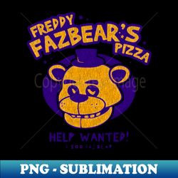 Freddy Fazbears Pizza 1983 - Stylish Sublimation Digital Download - Perfect for Creative Projects