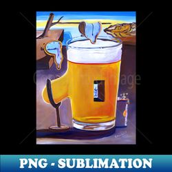 The Supernatural Pint of Everlasting Effervescence - Elegant Sublimation PNG Download - Stunning Sublimation Graphics