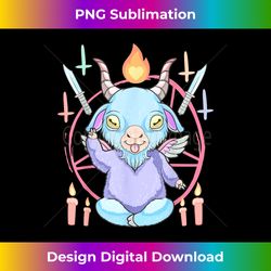 Baby Baphomet Kawaii Pastel Goth Emo Nu Goth Satanic Gothic - Bespoke Sublimation Digital File - Elevate Your Style with Intricate Details