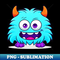 Cartoon Monster - Signature Sublimation PNG File - Perfect for Creative Projects