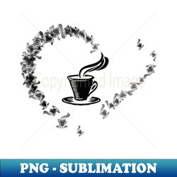 COFFEE HEART - Premium Sublimation Digital Download - Perfect for Personalization