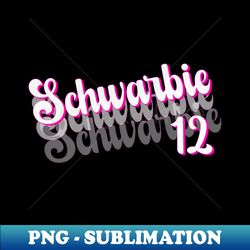 Schwarbie 12 pink gift - PNG Sublimation Digital Download - Defying the Norms
