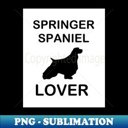 english springer spaniel lover silhouette - Retro PNG Sublimation Digital Download - Boost Your Success with this Inspirational PNG Download
