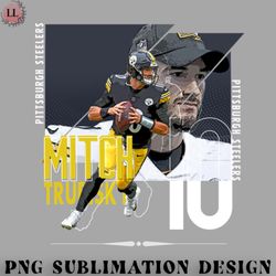 Football PNG Mitch Trubisky football Paper Poster Steelers 4