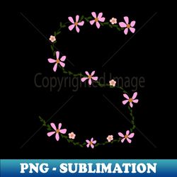 S letter initial - High-Quality PNG Sublimation Download - Defying the Norms
