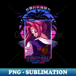 Guilty Gear Strive - Retro PNG Sublimation Digital Download - Boost Your Success with this Inspirational PNG Download