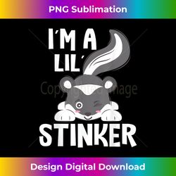 Stinker - Skunk Lover Zookeeper Animal Lover Zoologist - Edgy Sublimation Digital File - Lively and Captivating Visuals