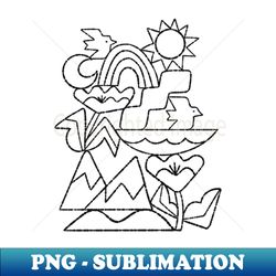 Stack No 1 - Decorative Sublimation PNG File - Bring Your Designs to Life