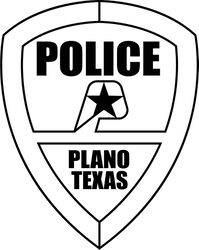 PLANO TEXAS POLICE DEPARTMENT PATCH VECTOR FILE SVG DXF EPS PNG JPG FILE