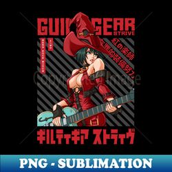 Guilty Gear Ino - Vintage Sublimation PNG Download - Perfect for Sublimation Art