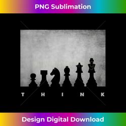 Chess Player - Futuristic PNG Sublimation File - Chic, Bold, and Uncompromising