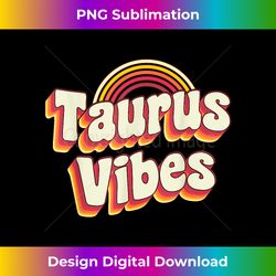 Retro Astrology Zodiac sign April or May birthday Taurus - Innovative PNG Sublimation Design - Channel Your Creative Rebel