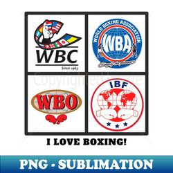 i love boxing - high-quality png sublimation download - transform your sublimation creations
