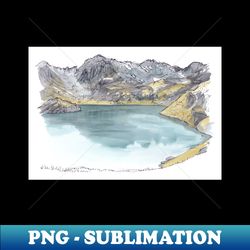 Lake Wilson - New Zealand - Premium PNG Sublimation File - Perfect for Sublimation Art