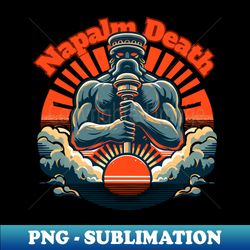 Napalm Death - PNG Transparent Sublimation Design - Create with Confidence