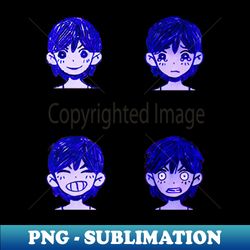 Kel Sprites Omori - Modern Sublimation PNG File - Defying the Norms