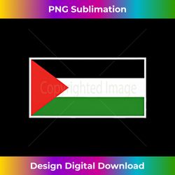 Palestine & Gaza Flag vintage national Palestinian colors - Eco-Friendly Sublimation PNG Download - Rapidly Innovate Your Artistic Vision