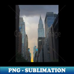 manhattan new york city - decorative sublimation png file - perfect for sublimation mastery