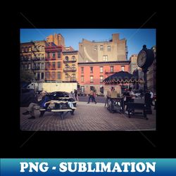 tribeca street manhattan new york city - png transparent sublimation file - stunning sublimation graphics