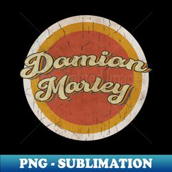 circle vintage Damian Marley - Instant Sublimation Digital Download - Perfect for Sublimation Art
