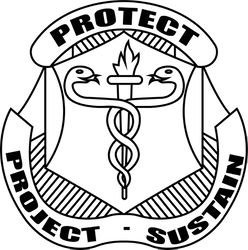 U.S. ARMY MEDICAL RESEARCH AND MATERIAL COMMAND PATCH VECTOR FILE SVG DXF EPS PNG JPG FILE