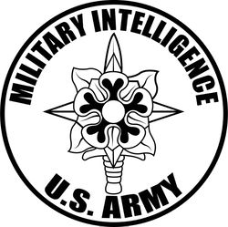 U.S. ARMY MILITARY INTELLIGENCE BRANCH PLAQUE PATCH VECTOR FILE SVG DXF EPS PNG JPG FILE